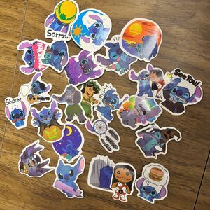 24 Lilo and Stitch Stickers